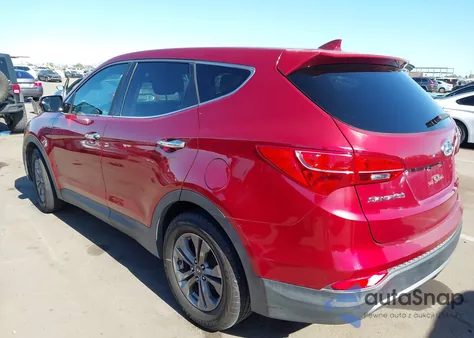 2016 Hyundai Santa Fe Sport 2.4L z USA, uszkodzony, nr VIN 5XYZT3LB7GG318893